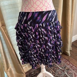 Sexy flirty Ann Taylor chiffon skirt size 10